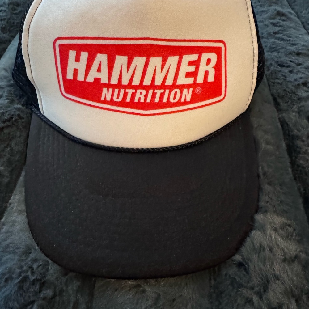 OTTO Black Mesh Cap hammer nutrition snapback hat. Never worn